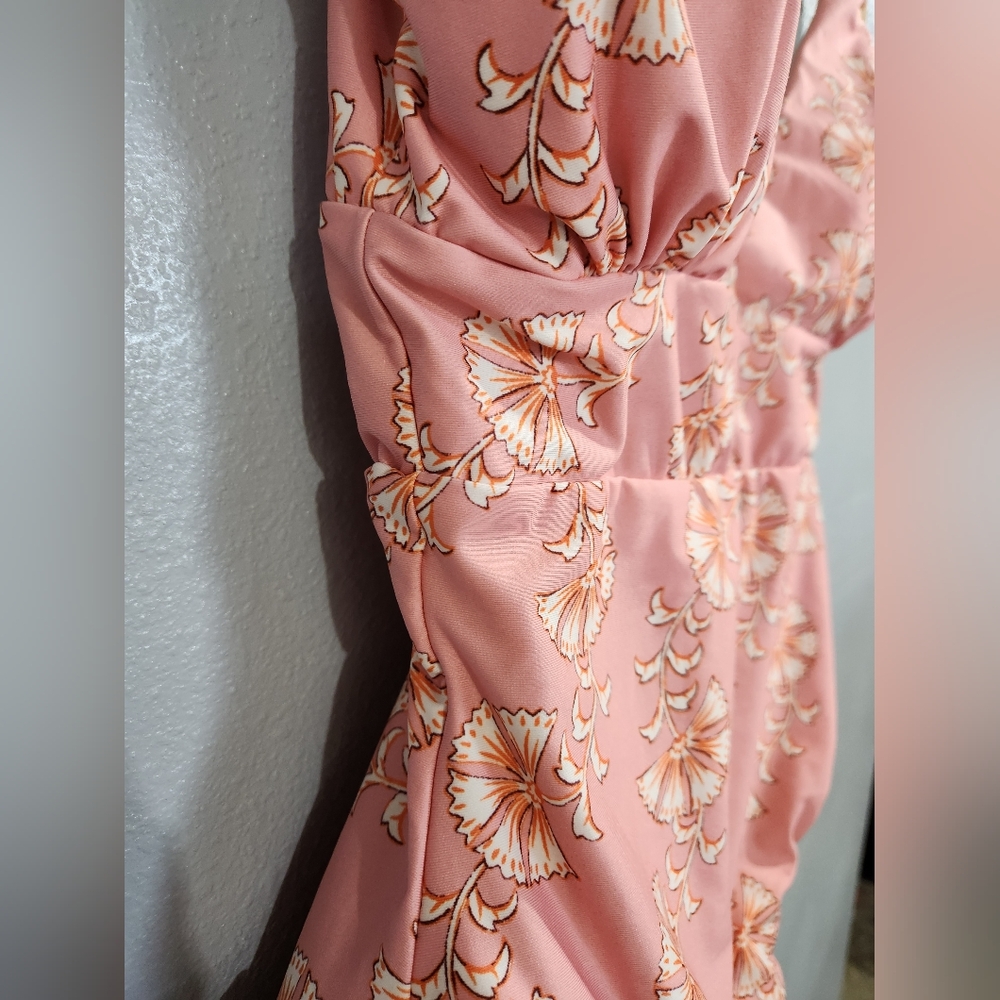 Hermoza Noni V-Neck Sculpting One-Piece Swimsuit in Fiori Size 8 Nwt New Floral - Picture 3 of 12